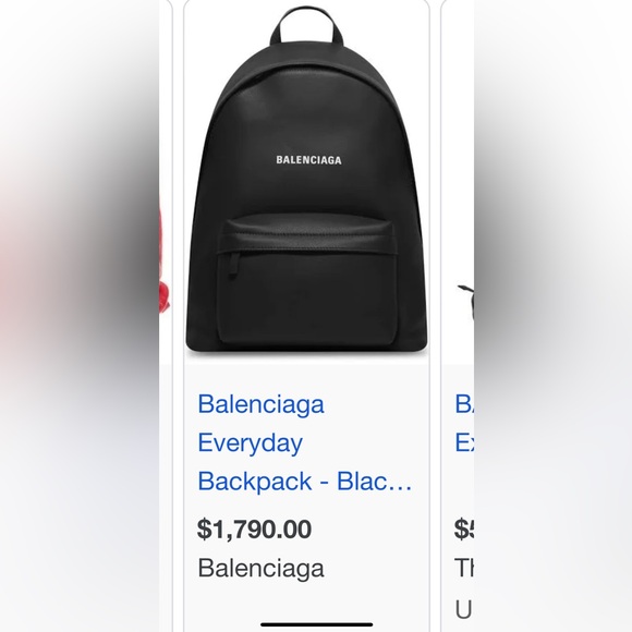 Balenciaga backpack. Great condition a little scratch on one handle-see pictures - Picture 14 of 14